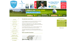 Desktop Screenshot of golfespalais.com